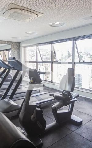 Studio para alugar com 41m², 1 quarto e 1 vaga Studio para alugar com 41m², 1 quarto e 1 vagaÁrea comum - Academia