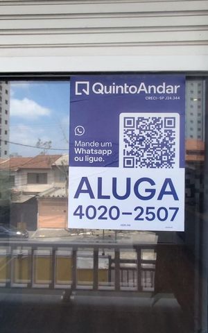Apartamento para alugar com 32m², 1 quarto e sem vaga Apartamento para alugar com 32m², 1 quarto e sem vagaPlaquinha