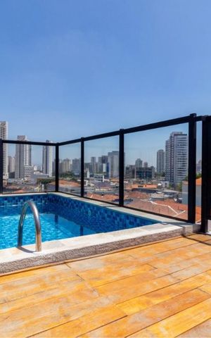Apartamento para alugar com 26m², 1 quarto e sem vaga
