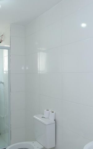 Apartamento para alugar com 57m², 2 quartos e sem vagaBanheiro