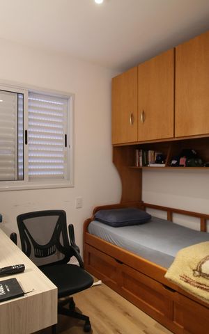 Apartamento à venda com 92m², 3 quartos e 2 vagasQuarto 2