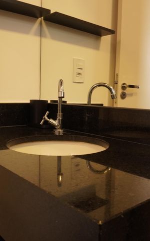Apartamento para alugar com 20m², 1 quarto e 1 vagaApartamento - Banheiro
