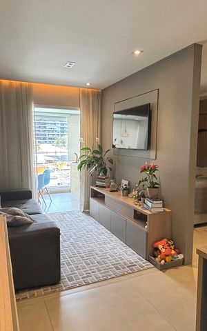 Apartamento para alugar com 43m², 1 quarto e 1 vaga Apartamento para alugar com 43m², 1 quarto e 1 vagaSala