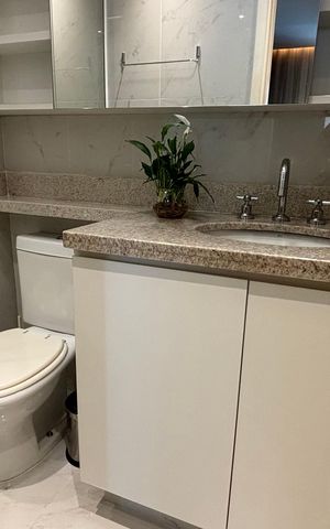 Apartamento para alugar com 43m², 1 quarto e 1 vaga Apartamento para alugar com 43m², 1 quarto e 1 vagaBanheiro Suíte