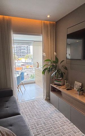 Apartamento para alugar com 43m², 1 quarto e 1 vaga Apartamento para alugar com 43m², 1 quarto e 1 vagaSala