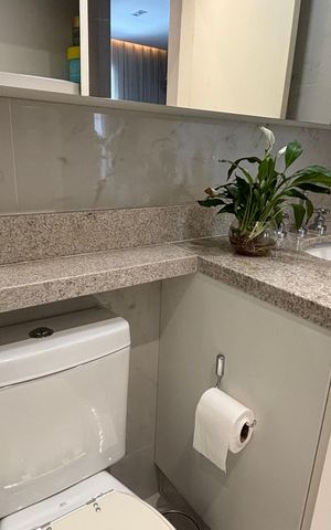Apartamento para alugar com 43m², 1 quarto e 1 vaga Apartamento para alugar com 43m², 1 quarto e 1 vagaBanheiro Suíte