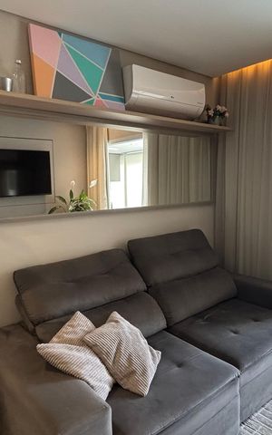 Apartamento para alugar com 43m², 1 quarto e 1 vaga Apartamento para alugar com 43m², 1 quarto e 1 vagaSala