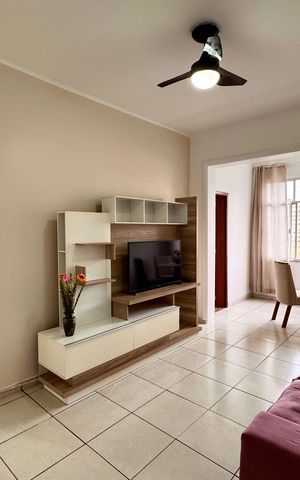 Apartamento para alugar com 60m², 1 quarto e sem vaga