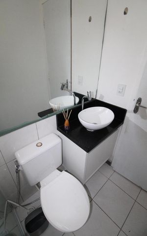 Apartamento para alugar com 48m², 2 quartos e 1 vagaBanheiro