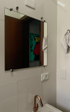 Casa para alugar com 120m², 2 quartos e 2 vagasBanheiro