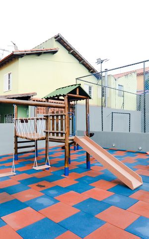 Casa de condomínio à venda com 119m², 2 quartos e 2 vagasÁrea comum - Playground