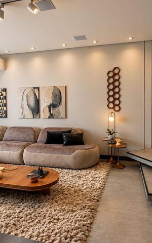 Apartamento para alugar com 90m², 1 quarto e 2 vagas Apartamento para alugar com 90m², 1 quarto e 2 vagasSala