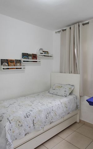 Apartamento à venda com 43m², 2 quartos e 1 vagaQuarto 1