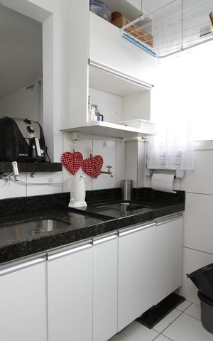 Apartamento à venda com 43m², 2 quartos e 1 vagaCozinha