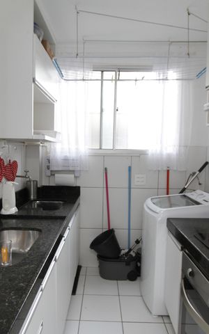 Apartamento à venda com 43m², 2 quartos e 1 vagaCozinha