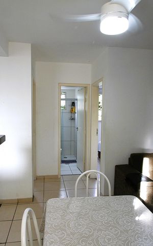Apartamento à venda com 43m², 2 quartos e 1 vagaSala