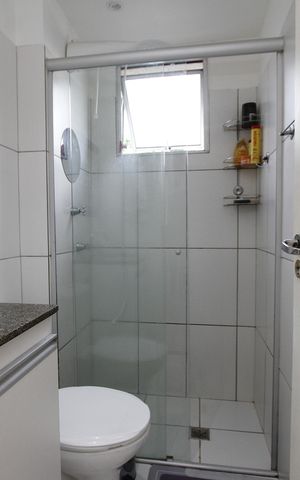 Apartamento à venda com 43m², 2 quartos e 1 vagaBanheiro Social