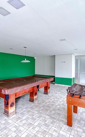 Apartamento para alugar com 59m², 2 quartos e 1 vagaSalão de jogos