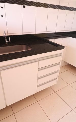 Apartamento para alugar com 90m², 3 quartos e 2 vagasCozinha