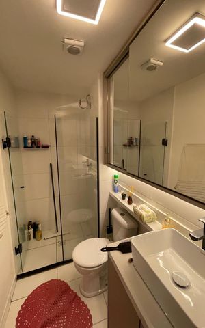Apartamento à venda com 34m², 2 quartos e sem vagaBanheiro