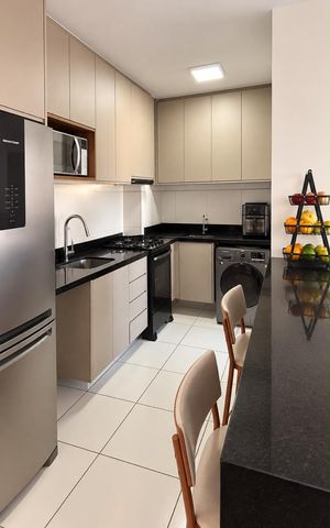 Apartamento à venda com 34m², 2 quartos e sem vagaCozinha