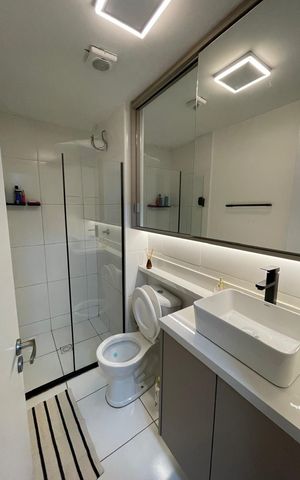 Apartamento à venda com 34m², 2 quartos e sem vagaBanheiro
