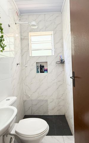 Casa para alugar com 90m², 3 quartos e 1 vagaBanheiro Suíte