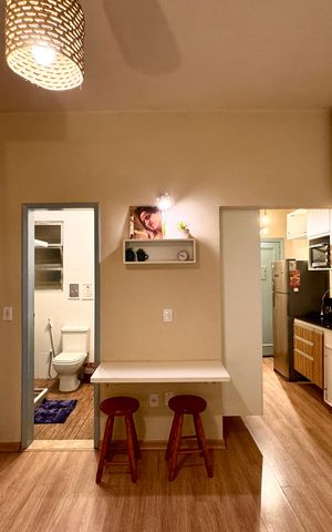 Studio à venda com 38m², 1 quarto e sem vaga