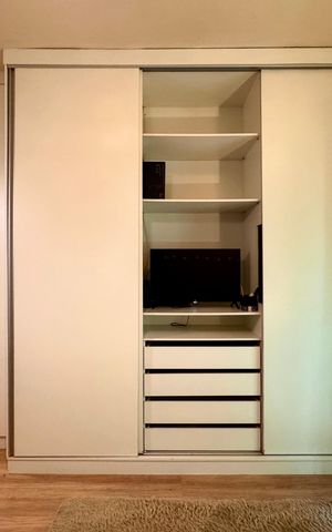 Studio à venda com 38m², 1 quarto e sem vaga