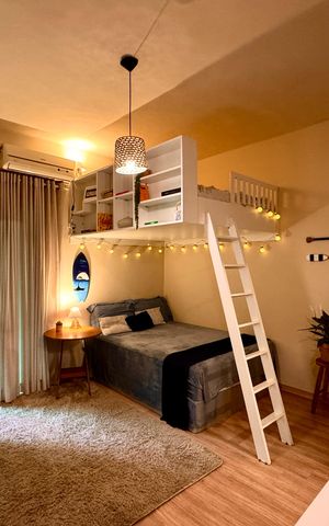 Studio à venda com 38m², 1 quarto e sem vaga