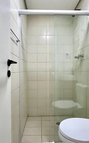 Apartamento para alugar com 77m², 3 quartos e 2 vagasBanheiro Corredor