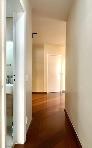 Apartamento para alugar com 77m², 3 quartos e 2 vagasCorredor