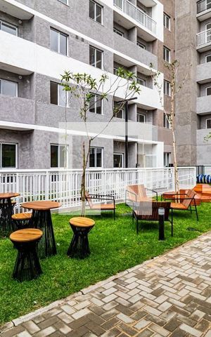 Apartamento à venda com 24m², 1 quarto e sem vaga Apartamento à venda com 24m², 1 quarto e sem vagaÁrea externa