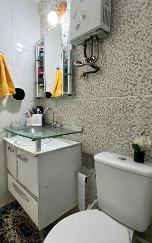 Apartamento à venda com 54m², 2 quartos e 1 vaga Apartamento à venda com 54m², 2 quartos e 1 vagaBanheiro