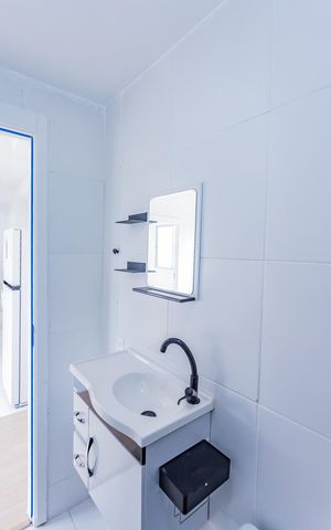Apartamento para alugar com 36m², 2 quartos e sem vaga Apartamento para alugar com 36m², 2 quartos e sem vagaBanheiro