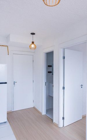 Apartamento para alugar com 36m², 2 quartos e sem vaga Apartamento para alugar com 36m², 2 quartos e sem vagaSala, cozinha e área de serviço