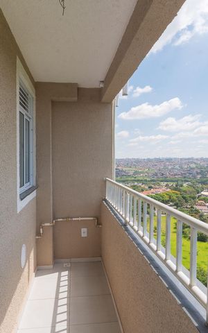 Apartamento para alugar com 42m², 2 quartos e 1 vagaSacada da Sala