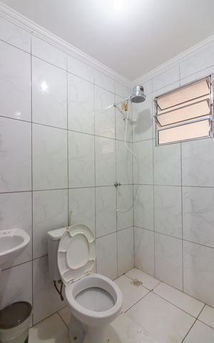 Casa para alugar com 55m², 1 quarto e sem vagaBanheiro 