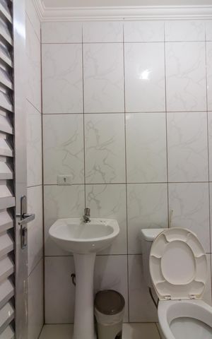 Casa para alugar com 55m², 1 quarto e sem vagaBanheiro 