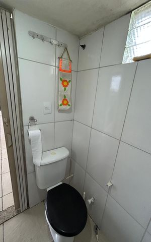 Apartamento para alugar com 130m², 3 quartos e sem vagaBanheiro do terraço