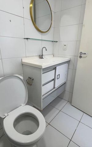Apartamento para alugar com 53m², 2 quartos e 1 vagaBanheiro