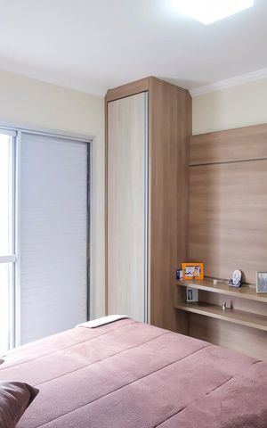 Apartamento à venda com 71m², 2 quartos e 1 vagaQuarto 2