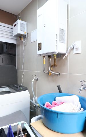Apartamento para alugar com 65m², 2 quartos e 1 vagaCozinha e Área de serviço 