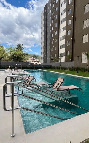 Apartamento para alugar com 32m², 2 quartos e sem vaga Apartamento para alugar com 32m², 2 quartos e sem vagaÁrea comum - Piscina