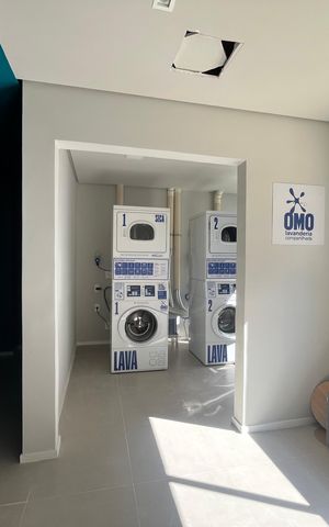 Apartamento para alugar com 32m², 2 quartos e sem vaga Apartamento para alugar com 32m², 2 quartos e sem vagaLavanderia