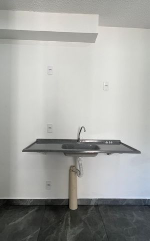 Apartamento para alugar com 32m², 2 quartos e sem vaga Apartamento para alugar com 32m², 2 quartos e sem vagaCozinha