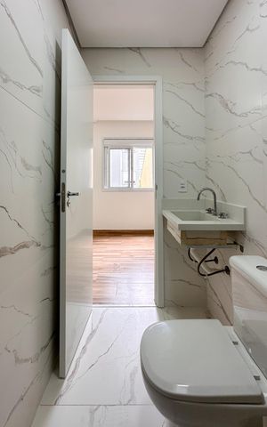 Apartamento à venda com 73m², 2 quartos e 2 vagas Apartamento à venda com 73m², 2 quartos e 2 vagasBanheiro da Suíte 1