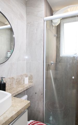 Apartamento à venda com 38m², 2 quartos e 1 vagaBanheiro