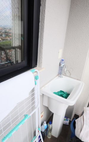 Apartamento à venda com 42m², 1 quarto e 1 vagaCozinha e Área de Serviço