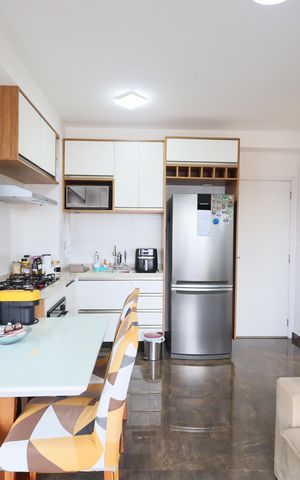 Apartamento à venda com 42m², 1 quarto e 1 vagaSala